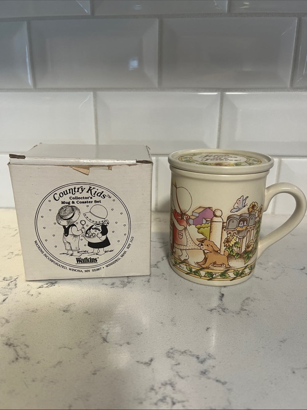 Watkins Country Kids Collector Mug & Coaster